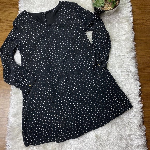 Madewell Silk Star Scatter Dress H0259 - Picture 3 of 12